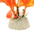 thumbnail image 5 of Unique Bargains 2 Pcs Aquarium Plants Decorations Artificial Aquatic Plant Orange 3.94", 5 of 6