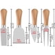 thumbnail image 3 of Juego de cuchillos para queso, tabla de charcutería Linenil con esparcidor ABX-6, 3 of 9