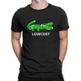 thumbnail image 2 of Lowcostur-camiseta con estampado de dibujos animados interesantes para hombres y mujeres, camiseta de manga corta suelta transpirable, Hip-hop, moda Hipster, ropa de calle, 2 of 5