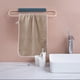 thumbnail image 5 of Toallas de baño de poliéster - muy absorbentes, de secado rápido, libres de pelusa para baño y spa, 28,74x13,39 pulgadas, 1 paquete en azul, marrón, verde, rosa, morado, 5 of 6