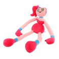 thumbnail image 2 of Muñeca de peluche de patas largas de algodón PP para aliviar la ansiedad, muñeca de brazos largos suave de color rosa para niños, 2 of 14