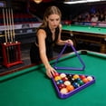 thumbnail image 5 of MezoJaoie Pool Ball Rack Standard American Sport Accessories Billiard Pool Rack Table Accessory for Training Teaching Match Daily Home Game Room Club Hall Bar Player Hobbyist, 5 of 10