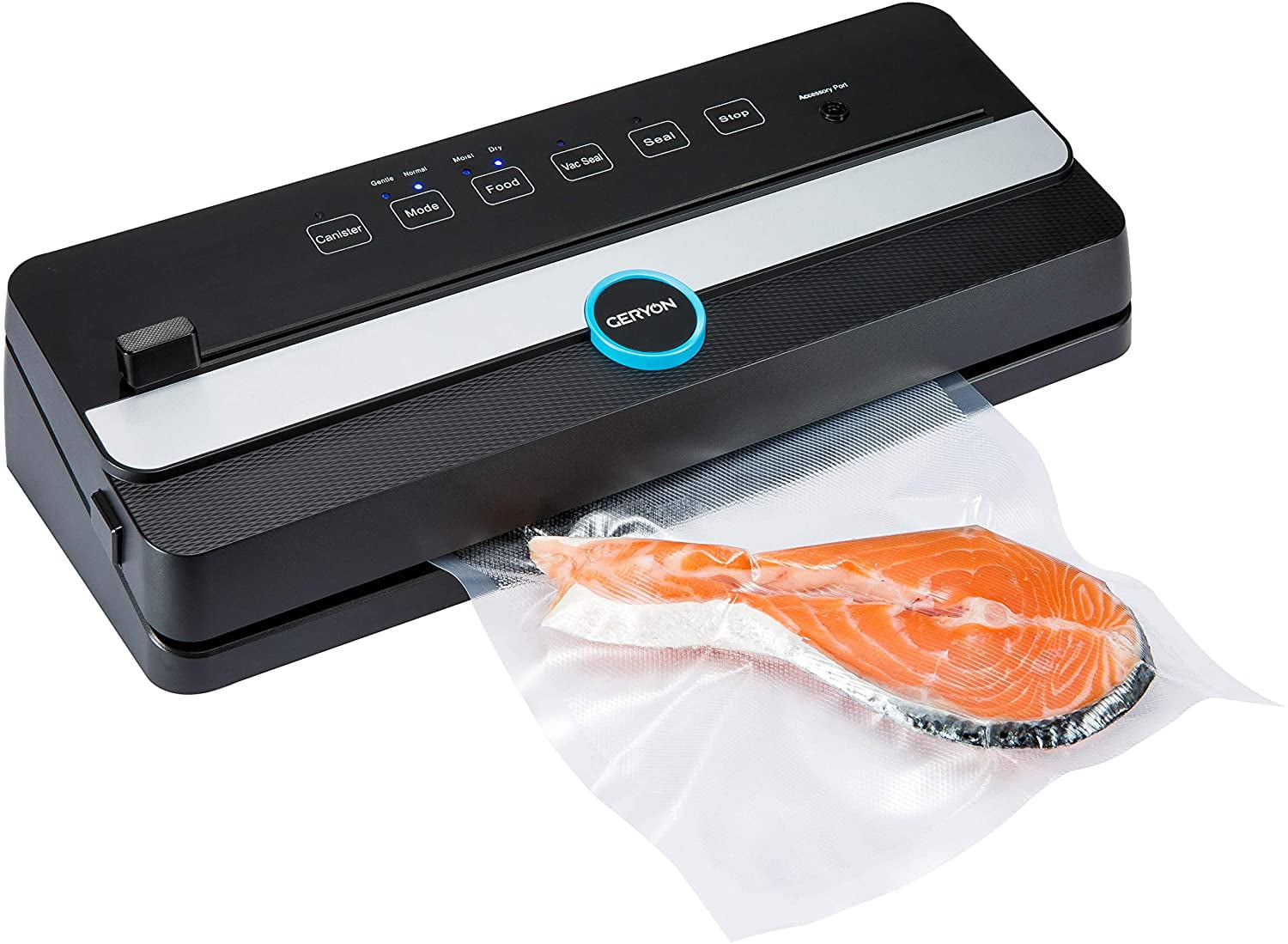 GERYON Vacuum Sealer, Automatic Food Sealer Machine for Food Savers w/Builtin CutterStarter