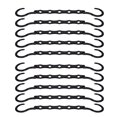 thumbnail image 1 of Paquete de 10 perchas organizadoras de armario que ahorran espacio, organizador de perchas, perchas de armario, organizador de camisas, perchas de armario que ahorran espacio, 1 of 8
