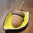 thumbnail image 3 of Hweilai Acorn Mini Silicone Tea Filter Tea Leak New Pineapple Tea Filter Tea Infuser Silicone Tea Infuser, 3 of 5
