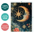thumbnail image 4 of Tree-Free Greetings Birthday Greeting Card, 5 x 7, Crescent Moon Wish (GO69869), 4 of 5