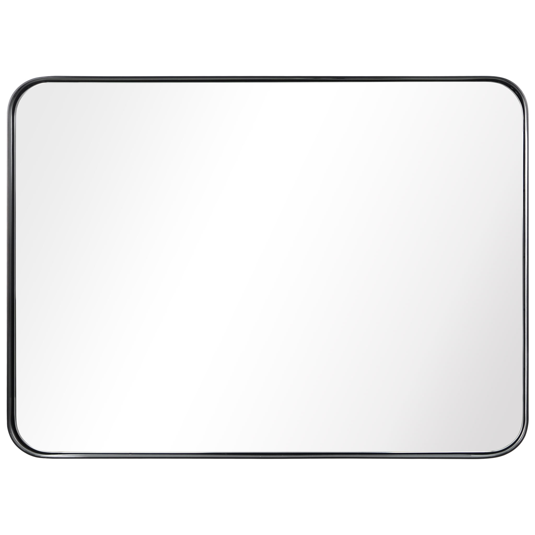 Empire Art Direct Ultra Stainless Steel Rectangular Wall Mirror Brushed Black 22" x 30" Black