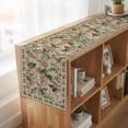 thumbnail image 6 of Table Runners 120 Inches Long Dress Scarves, Beige Spring Floral Farmhouse Coffee/Dining/Kitchen Table Runner for Living Room, Elegant Pastoral Flowers Birds Watercolor 13x120 Inch, 6 of 9