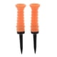 thumbnail image 1 of 2 Tees de plástico para pelotas de golf, resistencia limitada, clavo elástico para pelotas naranja, 1 of 5