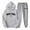 Light Gray, variant on felwors Women 2 Piece Tracksuits New York Letter Graphic Sweatsuits Fall Winter Hoodies Jogger Pants Matching Lounge Sets with Pocket(Blue, S)