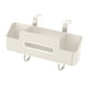 thumbnail image 3 of Caja de almacenamiento genérica para el respaldo del asiento, organizador para accesorios de coche Blanco, 3 of 9