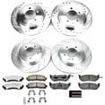 thumbnail image 3 of PowerStop Front and Rear Z36 Truck & Tow Carbon-Fiber Ceramic Brake Pad and Drilled and Slotted Rotor Kit Fits: FORD MERCURY Select Models K2722-36, 3 of 9