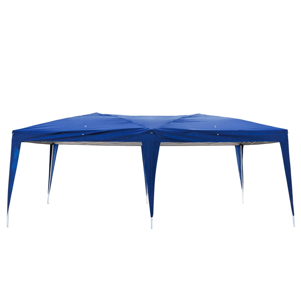 Aimee Lii 180"x236" Canopy Tent Awnings for Decks, Backyard Canopy Gazebo, Outdoor Patio Awnings for Party BBQ Events, Easy Set Up, Waterproof, Blue