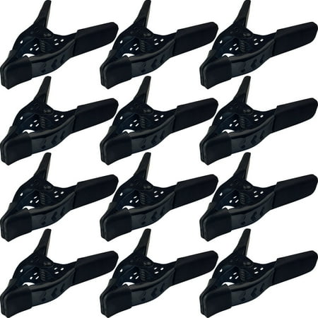 Spring Clamps Black Lot of 12 - 6