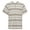 Tan, variant on Victory Outfitters Men's Heather Short Sleeve Henley Grey Stripe XXL