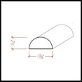 thumbnail image 7 of EWHR12 Half Round 1-3/8" Wide x 11/16" Moulding Trim. Unfinished, 7 of 7