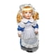 thumbnail image 2 of Figura de Niña de , Colección de Muñecas, Regalo de Cumpleaños Infantil, Bonita Decoración de Mesa Hecha a Mano de 40 Cm para Estantería de S Azul, 2 of 10