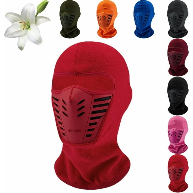 Anti Haze Balaclava, Winter Rider Warm Anti-Haze Balaclava, Windproof & Breathable for Motorcycle Skiing