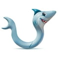 thumbnail image 2 of (2 pack) Bluescape Shark Pool Noodle – Inflatable Blue Pool Float for Kids & Adults, Fun Shark Design, 2 of 7
