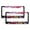 Pattern-1042, variant on Watercolor Flowers License Plate Frame 2 Pcs Set Colorful Shabby Flowers Car Front License Plate Frame Car Accessories US Canada Standard 2 Holes Aluminum Metal License Plate Cover