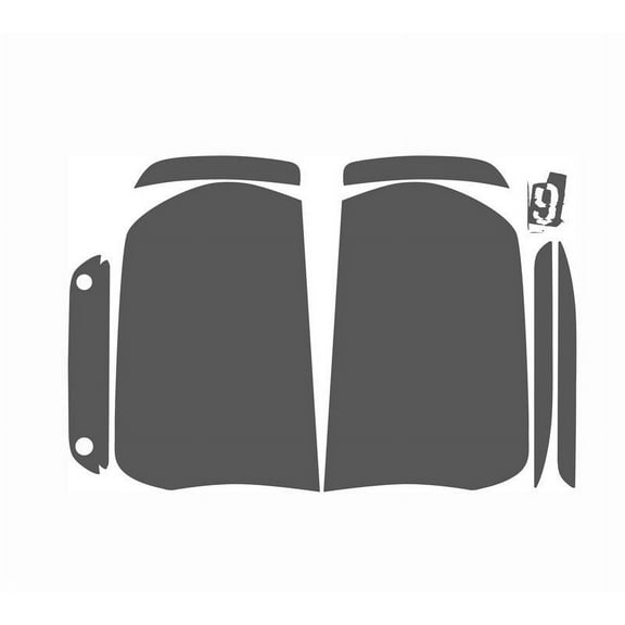 Chrysler 300 Pre-Cut Vinyl Overlay Tint Taillight Covers Plus (2015 2016 2017 2018 2019 2020 2021) LIGHT