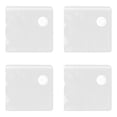 thumbnail image 1 of CY5O5ee 4 Pcs Sacs pour Scelleuse sous Vide pour Sacs de Conservation des Aliments Scelleuse sous Vide 8.66*8.27 Pouces Réutilisables pour Conservation et Congélation des Aliments, Chauffage au Micro-Ondes, 1 of 7