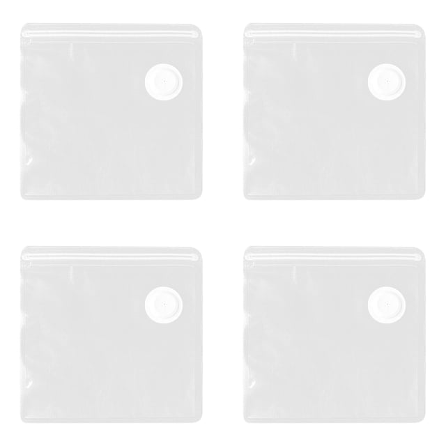 CY5O5ee 4 Pcs Sacs pour Scelleuse sous Vide pour Sacs de Conservation des Aliments Scelleuse sous Vide 8.66*8.27 Pouces Réutilisables pour Conservation et Congélation des Aliments, Chauffage au Micro-Ondes