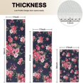 thumbnail image 4 of Pioneer Flower Floral Print Pattern Kitchen Rugs Sets Of 3,Kitchen Runner Rugs Non Skid Washable,Decorative Kitchen Floor Mats for Kitchen,Sink,Laundry,17"x30"+ 17"x47" + 17"x59", 4 of 6