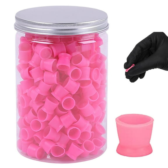 Silicone Ink Cups Pack of 300 Disposable Food Grade Ink Caps for Pigments Crafting Supplies Accessories