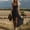 A_ Black, variant on Ygbgbb Women's Summer Solid V-Neck Sleeveless Dress Casual Ruffle Trim Asymmetric Hem Loose Fit Mini Summer Sundress Khaki S