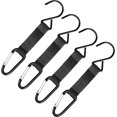 thumbnail image 1 of 4 piezas de ganchos de valla para béisbol, hebillas de seguridad de nailon, ganchos de valla, hebillas colgantes multifuncionales, ganchos de metal adecuados para deportes al aire libre de softbol, 1 of 5