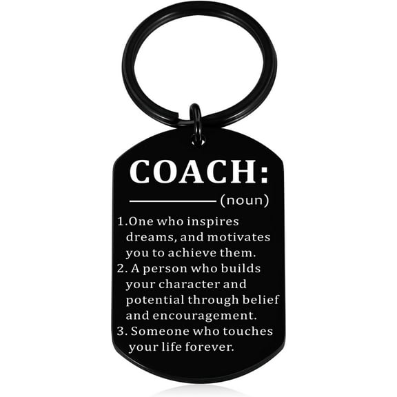 Coach Gifts, Cool Gifts for Coach, Coach Gifts for Men Women, Appreciation Gifts for Coach, Football Coach Gifts, Coach Accessories, Keychain Gifts for Baseball Soccer Softball Basketball Coach