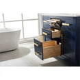 thumbnail image 5 of Valentino 42" Single Sink Bathroom Vanity in Blue with Carrara Marble top and Sink, 5 of 8