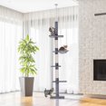 thumbnail image 1 of YYAO Cat Tree Cat Tower Cat Apartment, Cat Litter Multi-Storey Cat Activity Center, Grey, 1 of 8