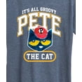 thumbnail image 3 of Pete The Cat - Pete U  - Women's Short Sleeve Graphic T-Shirt, 3 of 6