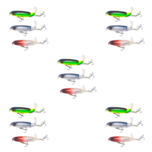 Baohd 3x Realistic And Durable Fishing Lure Endless Possibilities For Anglers Tiger grain green 15g 5Set