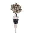 thumbnail image 2 of Gemstone Wine Bottle Stopper, Pyrite Fool's Gold Rock Stone, Decorative Irregular Natural Crystal Stopper, 4-Inch, 2 of 7