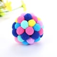 thumbnail image 1 of High Quality Pet Cat Toy, Colorful Round Cat Pom Pom Balls , Chewing Training Tool Pet Supplies, 1 of 4