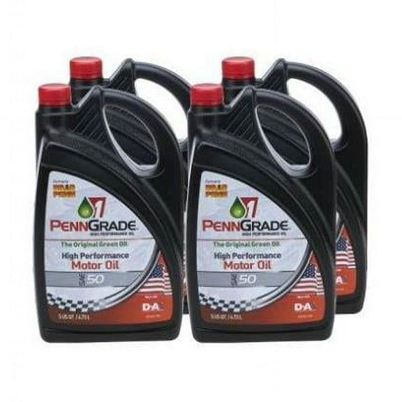 Penngrade Motor Oil 71150 - 50w Racing Oil Case 4X5 Quart Bottles