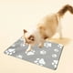 thumbnail image 1 of Fiudx Tapete de Alimentación para Mascotas, Antideslizante, Absorbente y Fácil de Limpiar, Suave y Cómodo, Ideal para Decorar El Hogar, para Gatos y Perros, 40 X 30 Cm o 50 X 35 Cm., 1 of 6