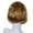 Gold, variant on XIAQUJ Masquerade Small Roll Bang Short Straight Hair Wig BK Wigs for Women Black