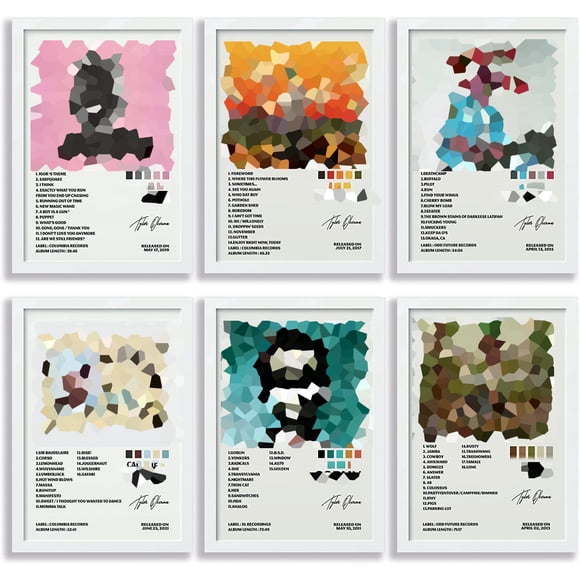 Creator Poster, Set of 6, 8x10 inch, FRAMELESS Music Posters, Album Cover Poster, Rapper Posters, Igor poster