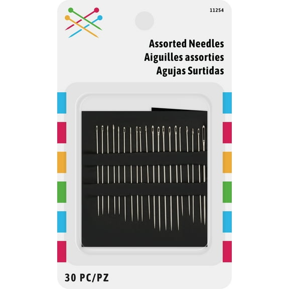 Hand Needles for Quilting, Assorted Sizes, 30-Count