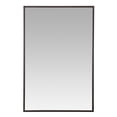 thumbnail image 3 of Aspire Home Accents 7593 Bali Modern Rectangle Wall Mirror, Gray - 36 in., 3 of 6