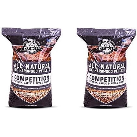 JN Pit Boss Competition Blend BBQ Pellets - 40 lb - (2-Pack)
