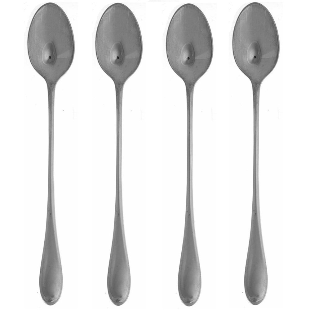Gorham Studio 18/10 Stainless Steel Iced Beverage Spoon (Set of Four)