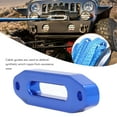 thumbnail image 3 of Aluminum Avoid Entanglement Wear  Towing Synthetic Winch Rope Fairlead For Solid Aluminum Construction Anodized Cable Guide Synthetic Winch Ropes, 3 of 8