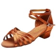 thumbnail image 1 of Kids Lightweight Chunky Dance Shoes Dancing Comfortable Performence Antiskid Open Toe Sandals, 1 of 4