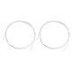 thumbnail image 1 of Vogacara 50cm 925 Sterling  Wire for Beading Wire  Making Jewelry 2piezas Plata 0.5 mm, 1 of 6