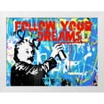 thumbnail image 2 of Stephen Chambers 14x12 White Modern Wood Framed Wall Art Titled - Follow Your Dreams, 2 of 6